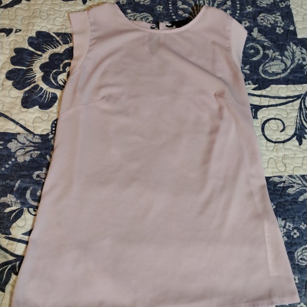 French Connection, xs, lilac, silky, sleeveless blouse